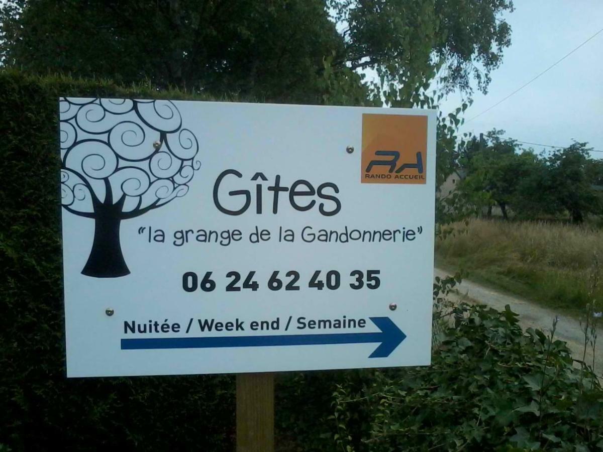 La Grange De La Gandonnerie Bauge-en-Anjou Exterior foto